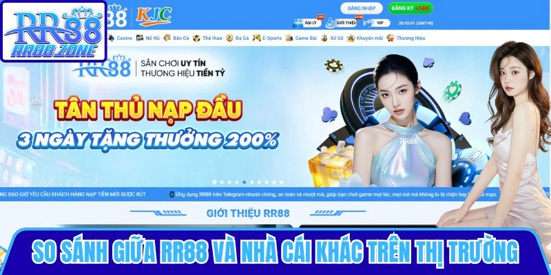 So sánh giữa RR88 và nhà cái khác trên thị trường